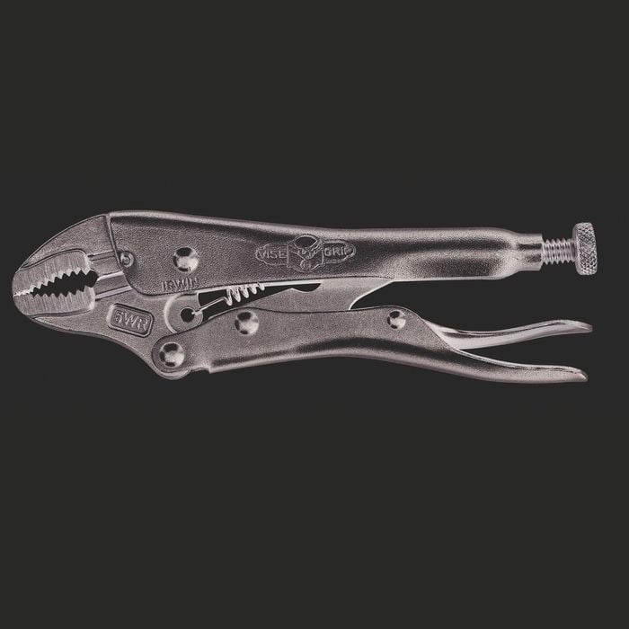 Irwin 125mm Curved Jaw Locking Plier With Wire Cutter
