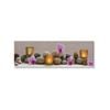 Stones, Flowers & Candles Print 100% Australian Made 120x40cm (Stretched Canvas)