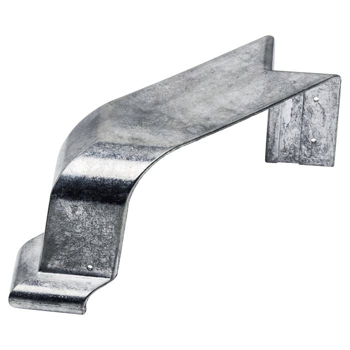 COLORBOND 115mm 90 Degree Quad Gutter External Cast Corner - Monument
