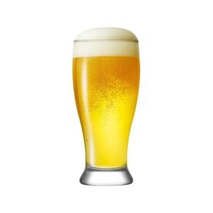LAV 6 Piece Brotto Classic Beer Glasses Set - Large Pub Bar Pint Pilsner Glass - 565ml