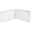 Unigift Inspire Horizontal Double Picture Photo Frame 15x20cm Clear
