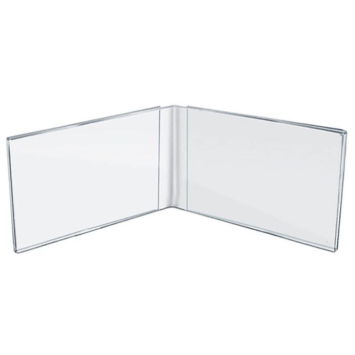 Unigift Inspire Horizontal Double Picture Photo Frame 15x20cm Clear