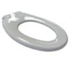 Bemis White Sta-tite Hinge Toilet Seat