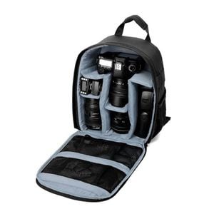 Catzon SLR/DSLR Camera Bag Waterproof for Canon Sony Digital Lens Medium-Gray