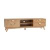 Modern Furniture LOFTUS Entertainment TV Unit 180cm - Oak
