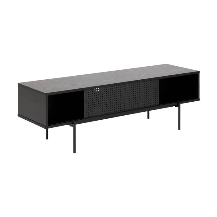 Modern Furniture KREMAN Entertainment TV Unit 140cm - Black