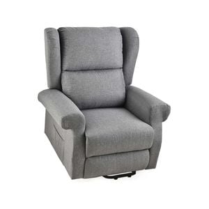 FORTIA Electric Massage Recliner Lift Heat Chair, Grey