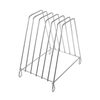 6-Slot Steel Chopping Board Rack