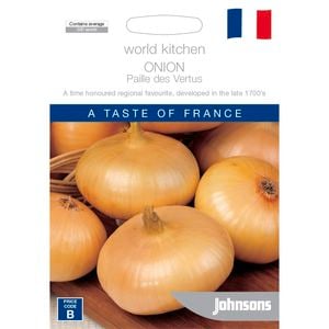 Johnsons Paille Des Vertus Onion Vegetable Seeds