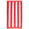 Bambury Classic Stripe Beach Towel - Poppy