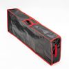 Catzon Premium Wrapping Paper Storage Container Gift Wrap Storage Bag-BlackRed