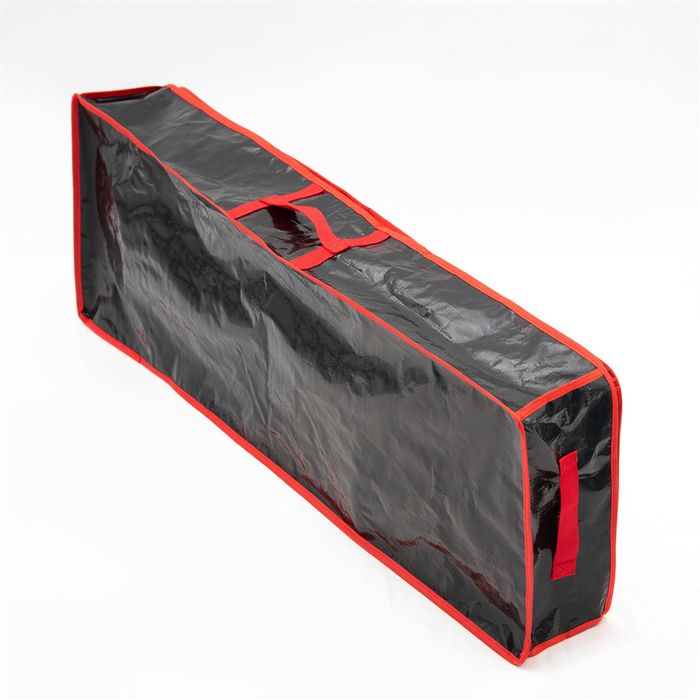Catzon Premium Wrapping Paper Storage Container Gift Wrap Storage Bag-BlackRed