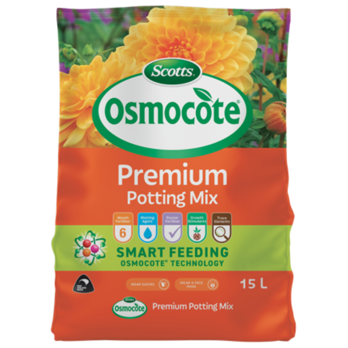 Scotts Osmocote 15L Premium Potting Mix