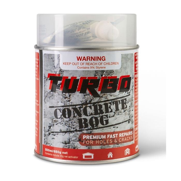 Turbo 500ml Concrete Bog
