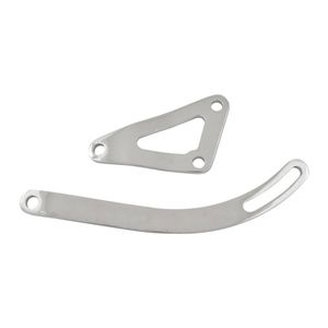 Alternator Bracket Set OEM Style Chrome Steel Small Block Chrysler 318 340 360