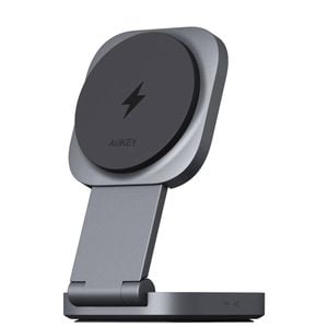 AUKEY MagFusion L LC-MC211 Qi2 Foldable 2-in-1 Magnetic Wireless Charger