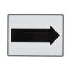 Sandleford 300 x 225mm Arrow Plastic Sign