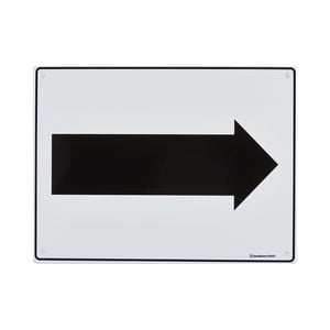Sandleford 300 x 225mm Arrow Plastic Sign