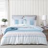 Renee Taylor Queen 300 TC Cotton Reversible Bedroom Quilt Cover Set Margot