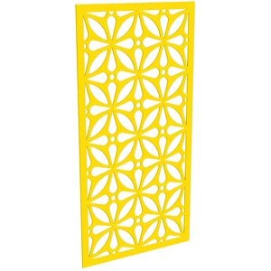 ProtectorAl 300-1200 x 1201-2400mm Light Yellow/Gloss White Morrocco Unframed Composite Deco Panel