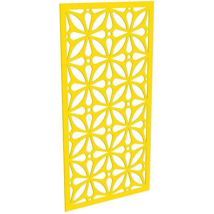 ProtectorAl 300-1200 x 1201-2400mm Light Yellow/Gloss White Morrocco Unframed Composite Deco Panel