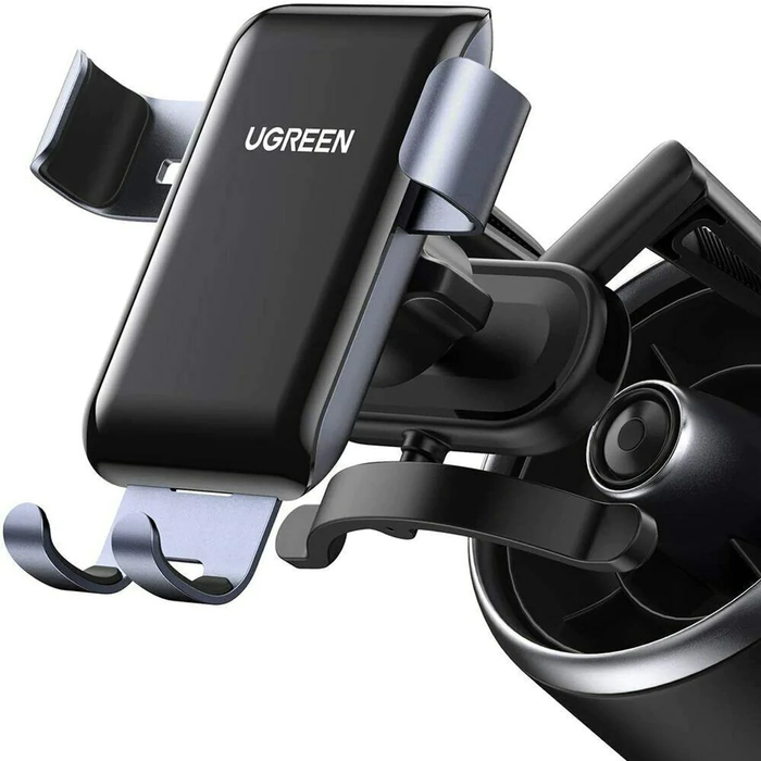 UGREEN Round Air Vent Gravity Phone Holder - Black