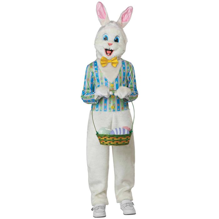 Deluxe Bunny Easter Rabbit Holiday Spring Unisex Child Girls Boys Costume L
