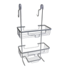 Barelli Silver Over Screen Aluminium Rust Free Shower Caddy