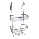 Barelli Silver Over Screen Aluminium Rust Free Shower Caddy