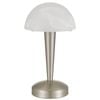 Telbix Mandel Contemporary Table Desk Lamp Light Metal Nickel Polished