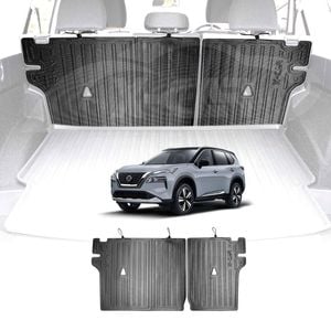 Back Seat Protector for Nissan X-trail Xtrail T33 5 Seats 2022-Onwards Heavy Duty Seats Kick Mats Cover