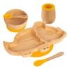 5pc Bamboo Dinosaur Baby Weaning Set