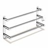 Stretchable 45-75 cm Towel Bar for Bathroom and Kitchen (Three Bars)