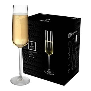 Argon Tableware Knightsbridge Crystal Champagne Flutes - 230ml - Pack Of 24