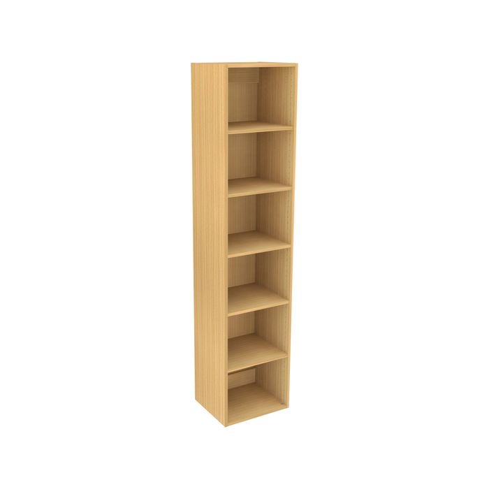Lugna 2048 x 450 x 380mm Sand 5 Shelf Storage Cabinet