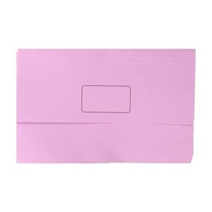 Marbig Slimpick Document Wallet Foolscap (10pk) (Pastels)