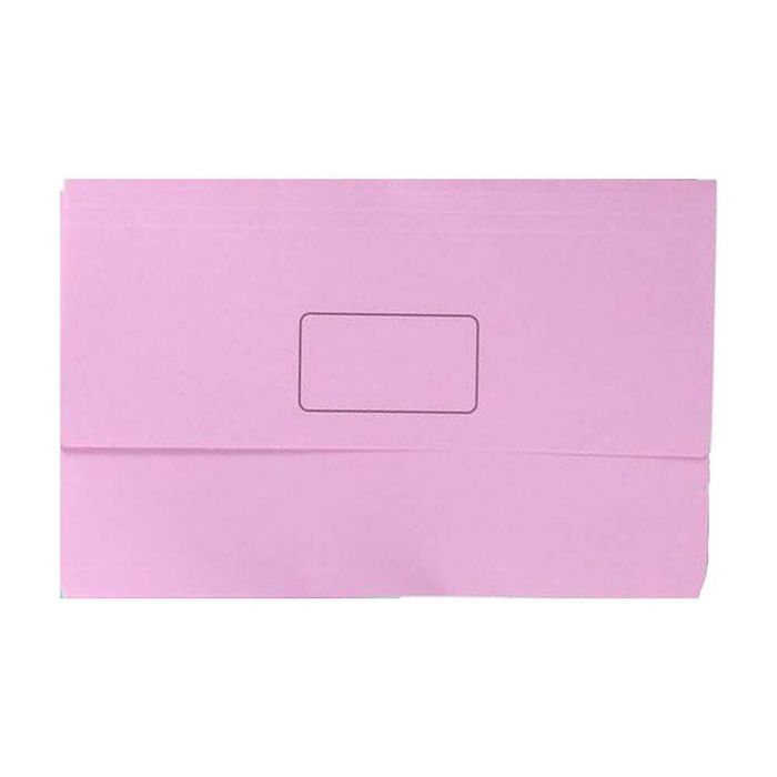 Marbig Slimpick Document Wallet Foolscap (10pk) (Pastels)