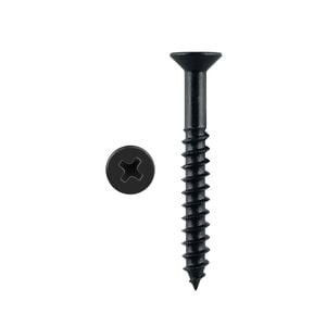 Pinnacle 5.0 x 40mm Black Countersunk Head Timber Screw - 20 Pack