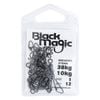 Black Magic Rolling Swivel With Snap Small Pack 10kg (38kg Breaking Strain)