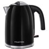 Russell Hobbs 1.7L Stainless Steel Black Kettle
