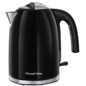 Russell Hobbs 1.7L Stainless Steel Black Kettle