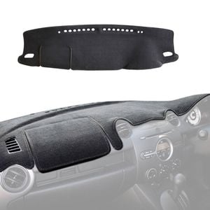 For Toyota Fortuner Gun156r 09/2015-on Custom Car Dash Mat Cover Black Dashmat