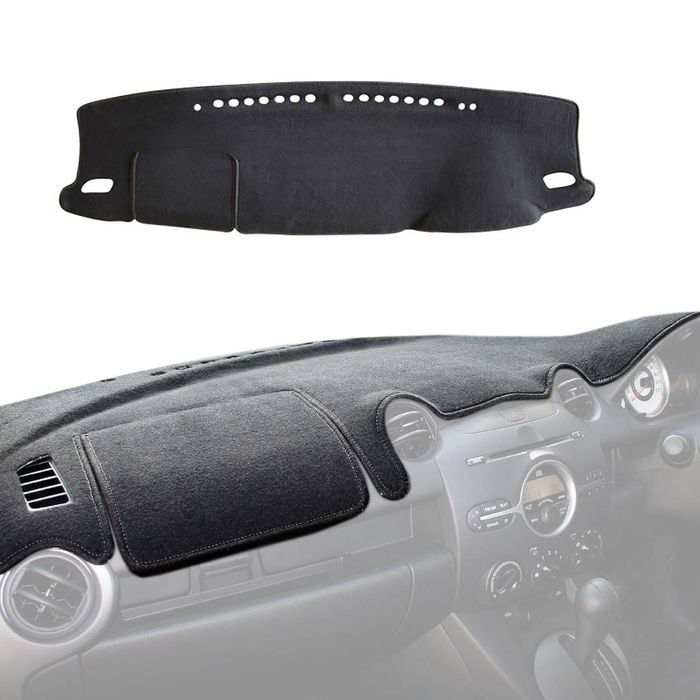 For Toyota Fortuner Gun156r 09/2015-on Custom Car Dash Mat Cover Black Dashmat
