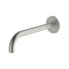 Gareth Ashton Brushed Nickel 220mm Poco Curved Basin Spout WELS 6 Star 4 L/min