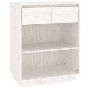 vidaXL Console Cabinet White Indoor Hallway Sideboard Storage