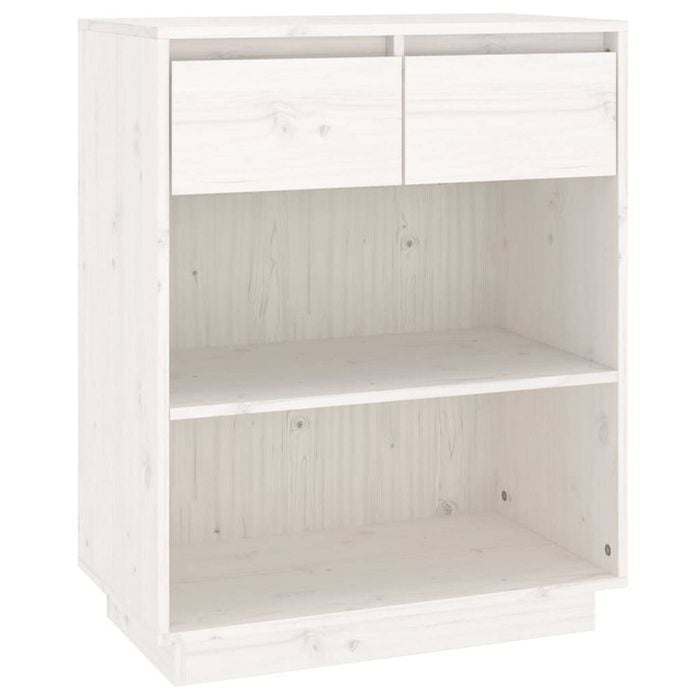 vidaXL Console Cabinet White Indoor Hallway Sideboard Storage