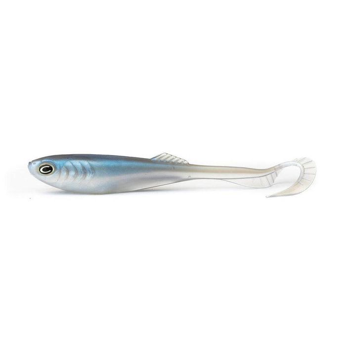 Cast Apex 5.4" Curl Tail Soft Plastic Fishing Lure Blue Back Herring