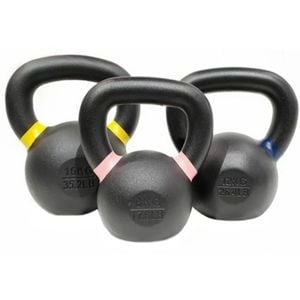 Morgan Powder Coated Kettlebell 3pcs Pack (8kg + 12kg + 16kg)