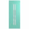 Hume Doors 1980 x 860 x 40mm Verve 2 Entrance Door Glazed Etchlite