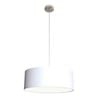 Marco 50cm White 2 Light Drum Pendant